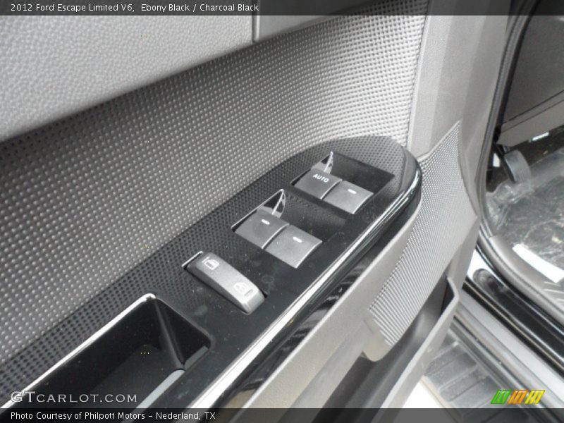 Ebony Black / Charcoal Black 2012 Ford Escape Limited V6