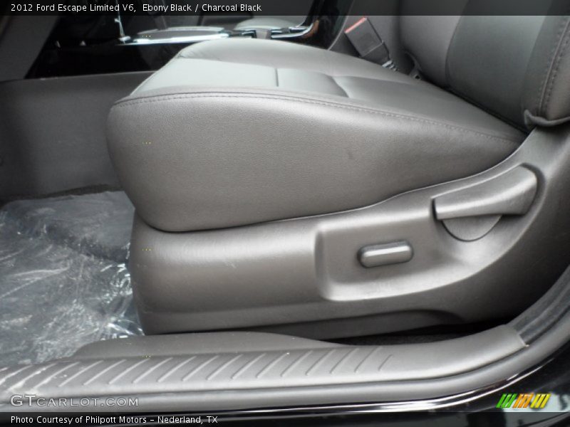 Ebony Black / Charcoal Black 2012 Ford Escape Limited V6