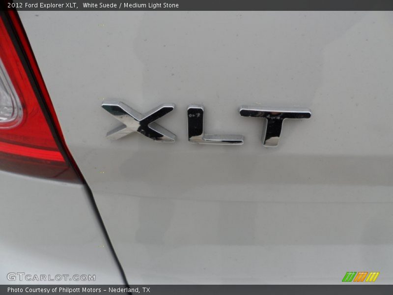 White Suede / Medium Light Stone 2012 Ford Explorer XLT