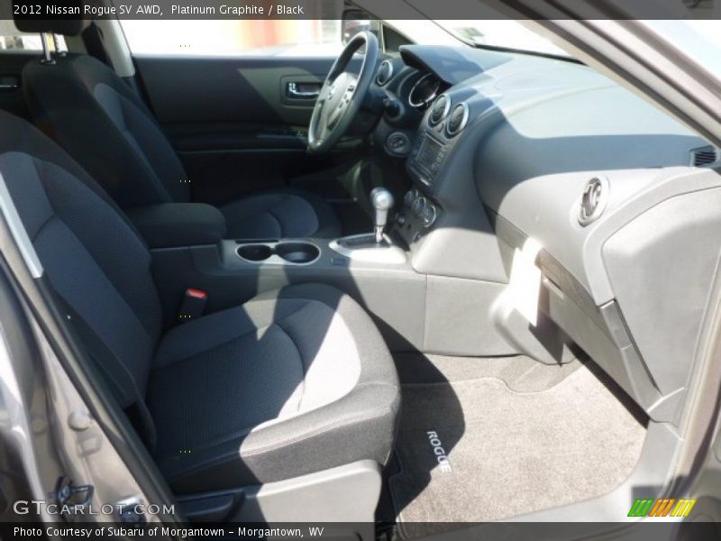 Platinum Graphite / Black 2012 Nissan Rogue SV AWD