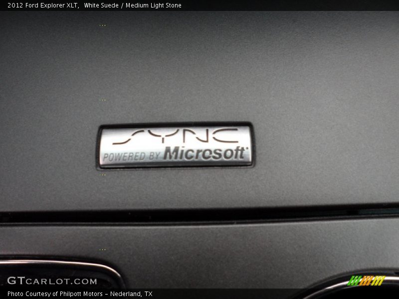 White Suede / Medium Light Stone 2012 Ford Explorer XLT