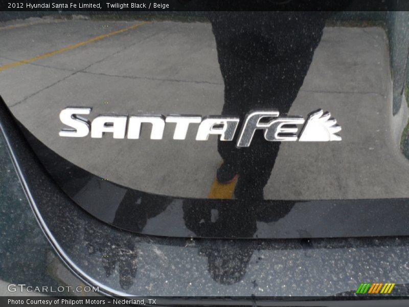  2012 Santa Fe Limited Logo