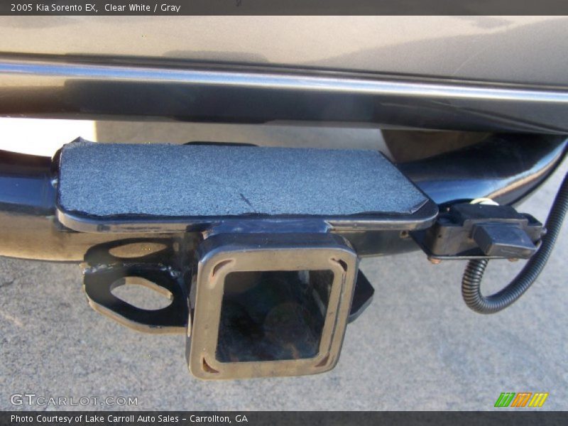 Clear White / Gray 2005 Kia Sorento EX