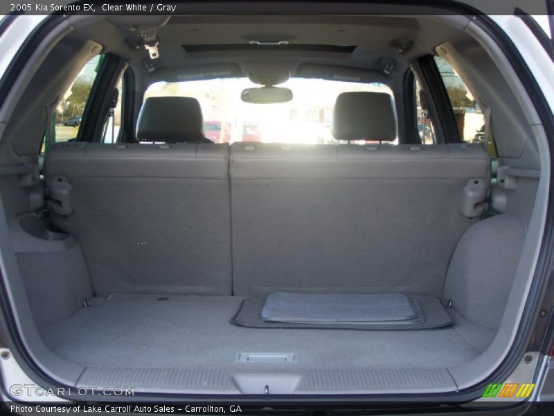 Clear White / Gray 2005 Kia Sorento EX