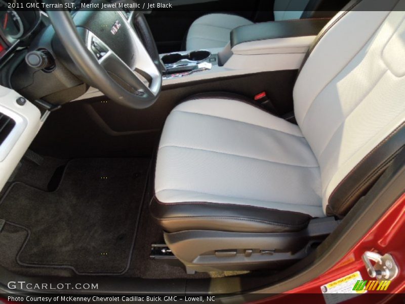 Merlot Jewel Metallic / Jet Black 2011 GMC Terrain SLT