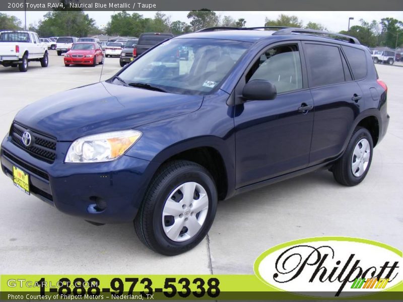 Nautical Blue Metallic / Taupe 2006 Toyota RAV4