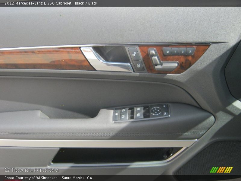 Black / Black 2012 Mercedes-Benz E 350 Cabriolet