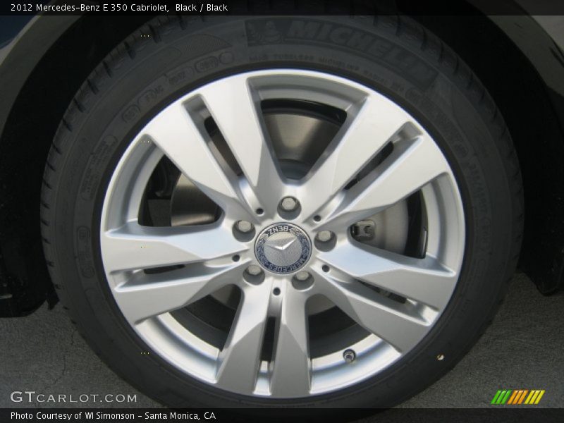 Black / Black 2012 Mercedes-Benz E 350 Cabriolet