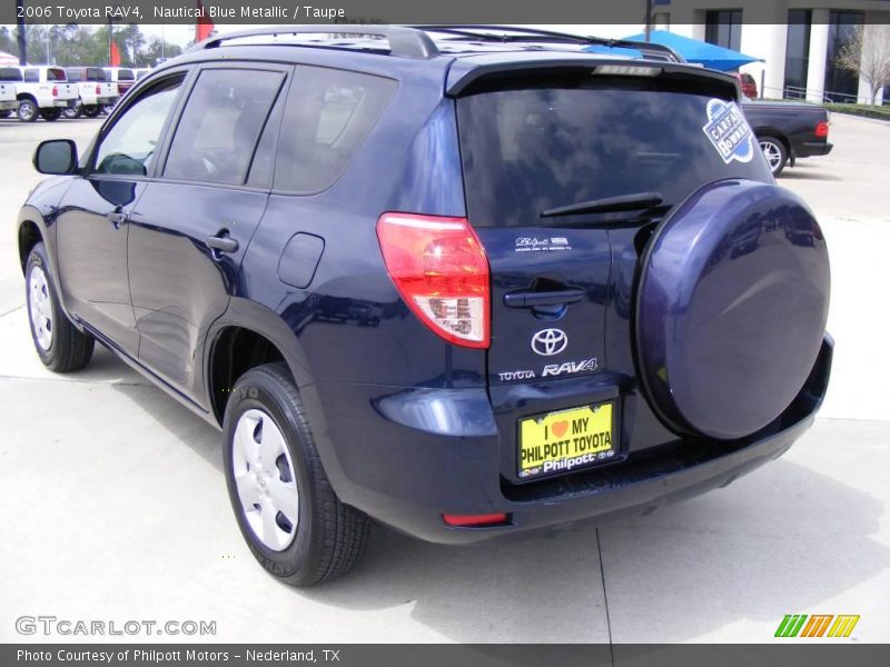 Nautical Blue Metallic / Taupe 2006 Toyota RAV4