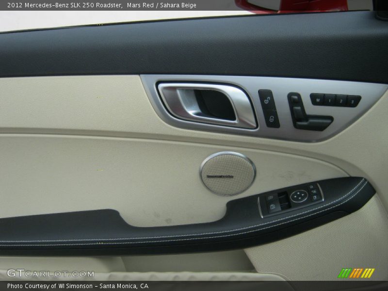 Mars Red / Sahara Beige 2012 Mercedes-Benz SLK 250 Roadster