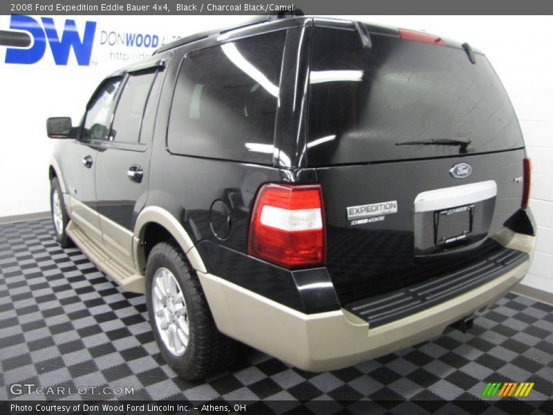 Black / Charcoal Black/Camel 2008 Ford Expedition Eddie Bauer 4x4