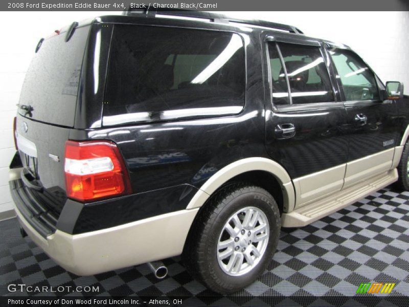 Black / Charcoal Black/Camel 2008 Ford Expedition Eddie Bauer 4x4