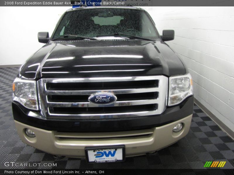 Black / Charcoal Black/Camel 2008 Ford Expedition Eddie Bauer 4x4