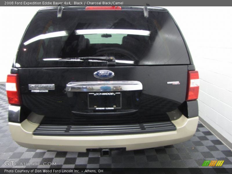 Black / Charcoal Black/Camel 2008 Ford Expedition Eddie Bauer 4x4