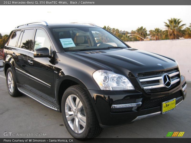 Black / Cashmere 2012 Mercedes-Benz GL 350 BlueTEC 4Matic