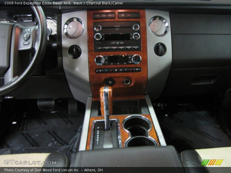 Black / Charcoal Black/Camel 2008 Ford Expedition Eddie Bauer 4x4