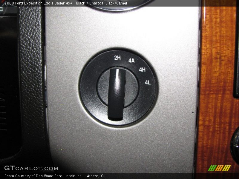 Black / Charcoal Black/Camel 2008 Ford Expedition Eddie Bauer 4x4