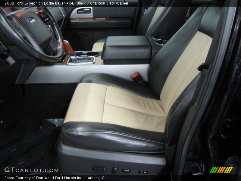 Black / Charcoal Black/Camel 2008 Ford Expedition Eddie Bauer 4x4