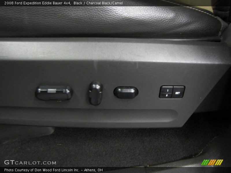 Black / Charcoal Black/Camel 2008 Ford Expedition Eddie Bauer 4x4