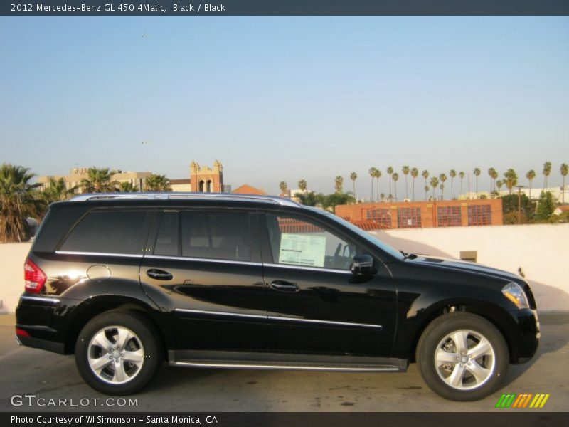 Black / Black 2012 Mercedes-Benz GL 450 4Matic