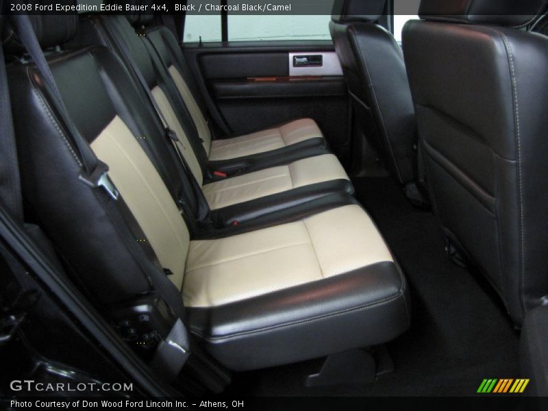 Black / Charcoal Black/Camel 2008 Ford Expedition Eddie Bauer 4x4