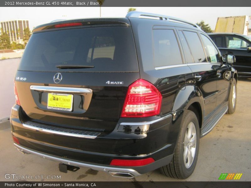 Black / Black 2012 Mercedes-Benz GL 450 4Matic