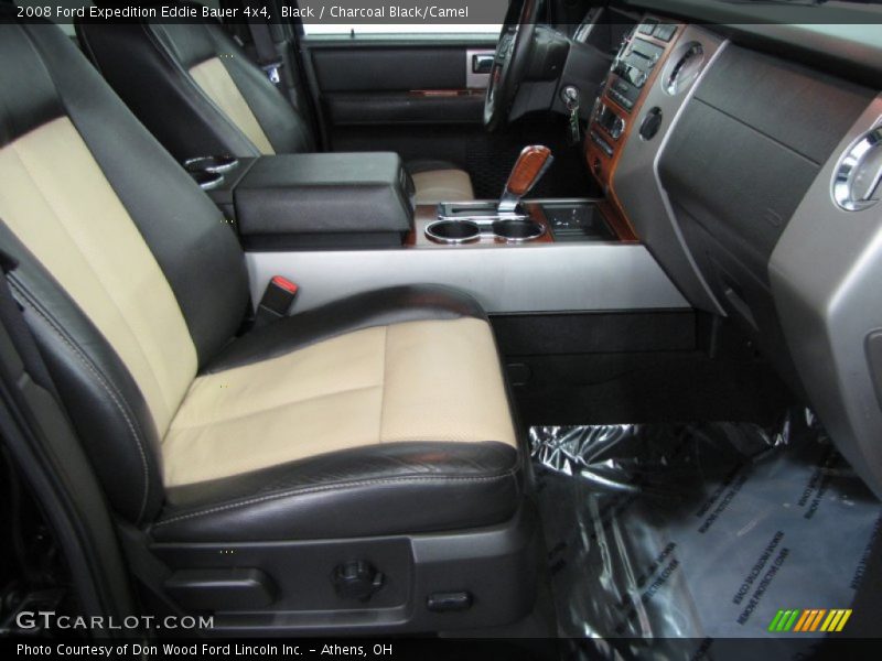 Black / Charcoal Black/Camel 2008 Ford Expedition Eddie Bauer 4x4