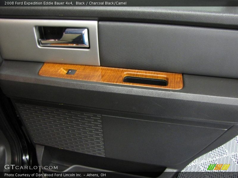 Black / Charcoal Black/Camel 2008 Ford Expedition Eddie Bauer 4x4