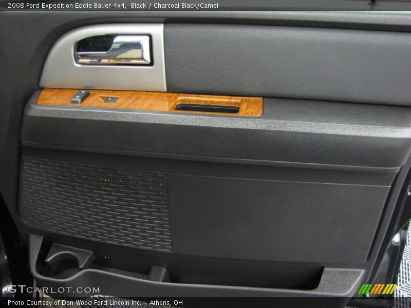 Black / Charcoal Black/Camel 2008 Ford Expedition Eddie Bauer 4x4