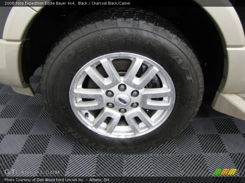 Black / Charcoal Black/Camel 2008 Ford Expedition Eddie Bauer 4x4