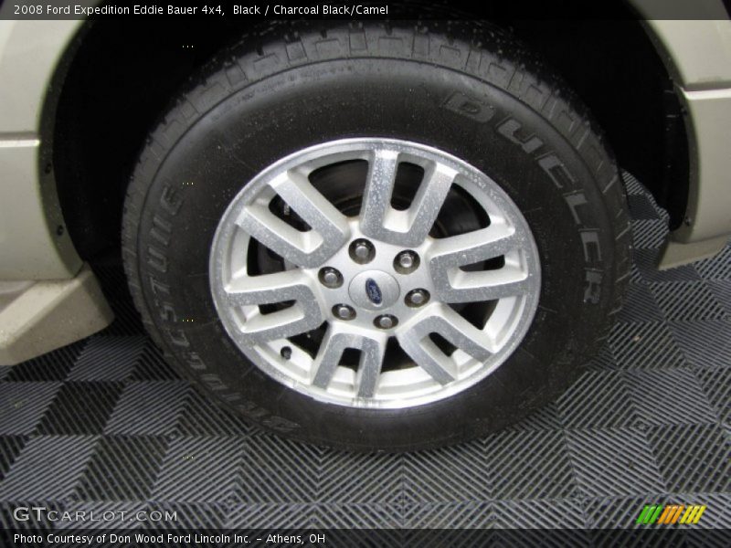 Black / Charcoal Black/Camel 2008 Ford Expedition Eddie Bauer 4x4