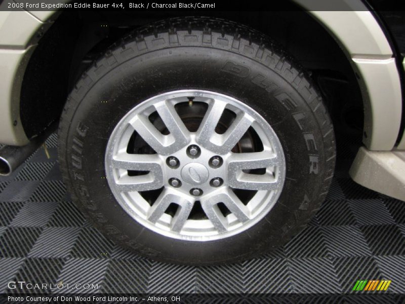 Black / Charcoal Black/Camel 2008 Ford Expedition Eddie Bauer 4x4