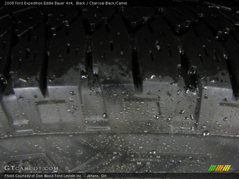 Black / Charcoal Black/Camel 2008 Ford Expedition Eddie Bauer 4x4