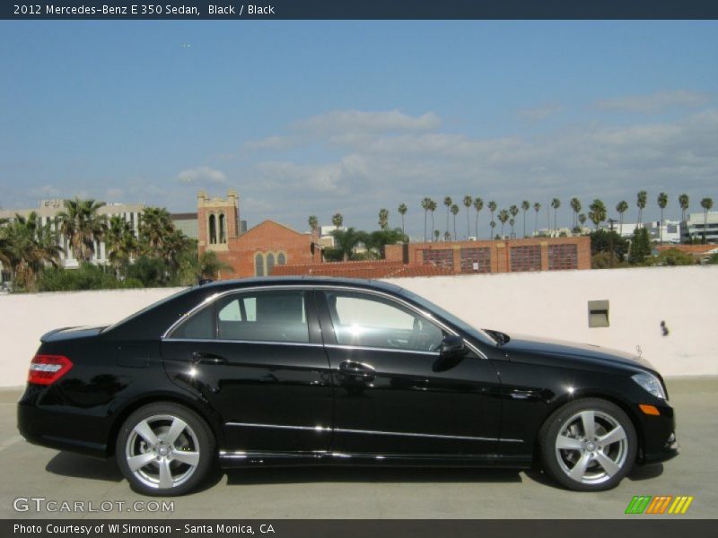 Black / Black 2012 Mercedes-Benz E 350 Sedan