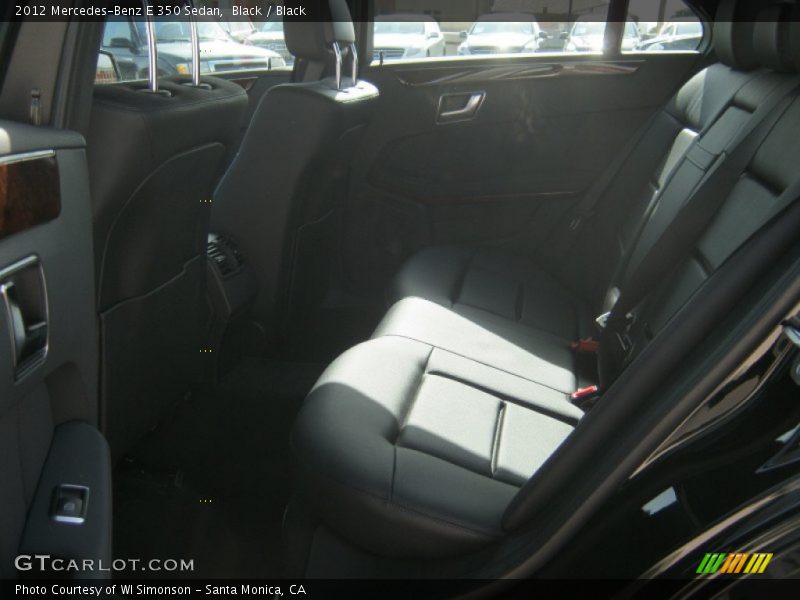 Black / Black 2012 Mercedes-Benz E 350 Sedan