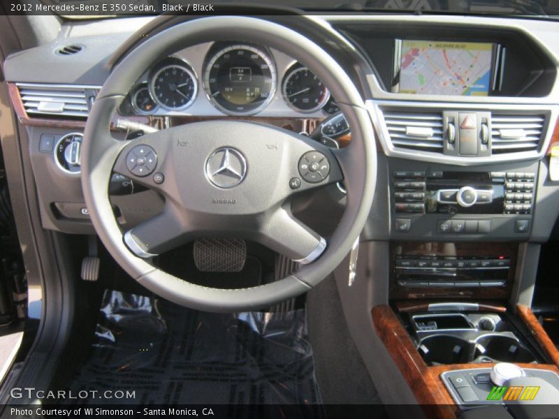 Black / Black 2012 Mercedes-Benz E 350 Sedan