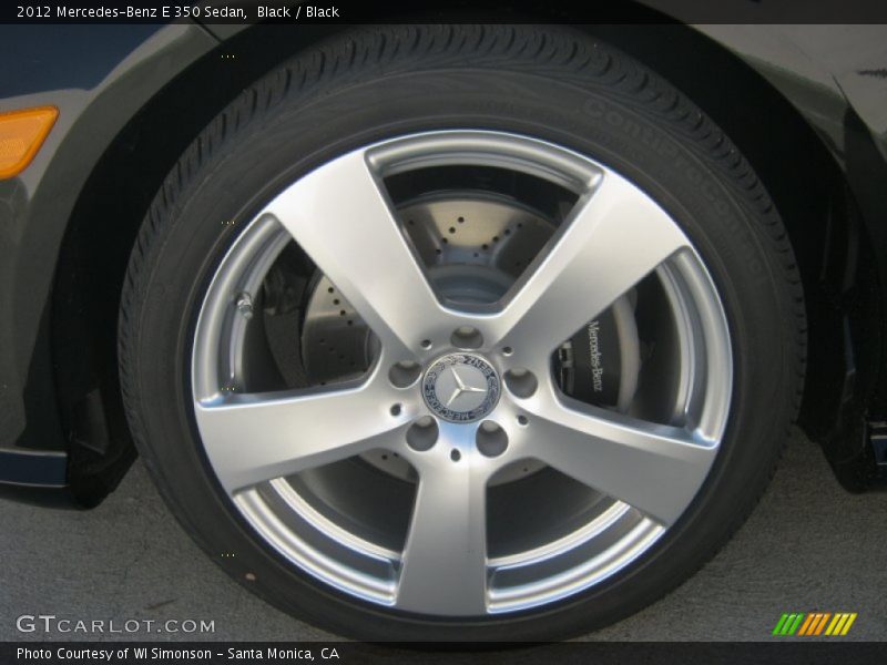 Black / Black 2012 Mercedes-Benz E 350 Sedan