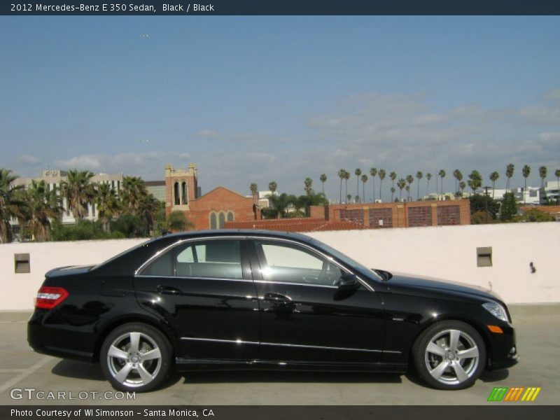 Black / Black 2012 Mercedes-Benz E 350 Sedan