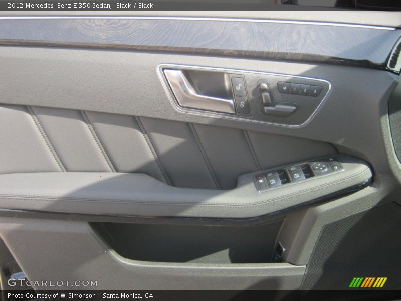 Black / Black 2012 Mercedes-Benz E 350 Sedan