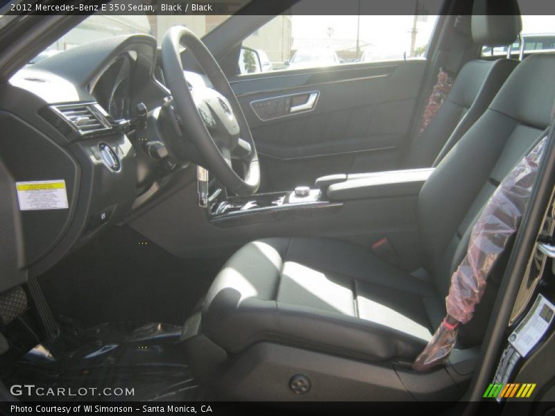 Black / Black 2012 Mercedes-Benz E 350 Sedan