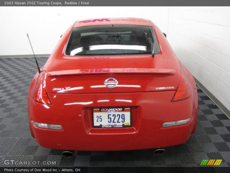 Redline / Frost 2003 Nissan 350Z Touring Coupe