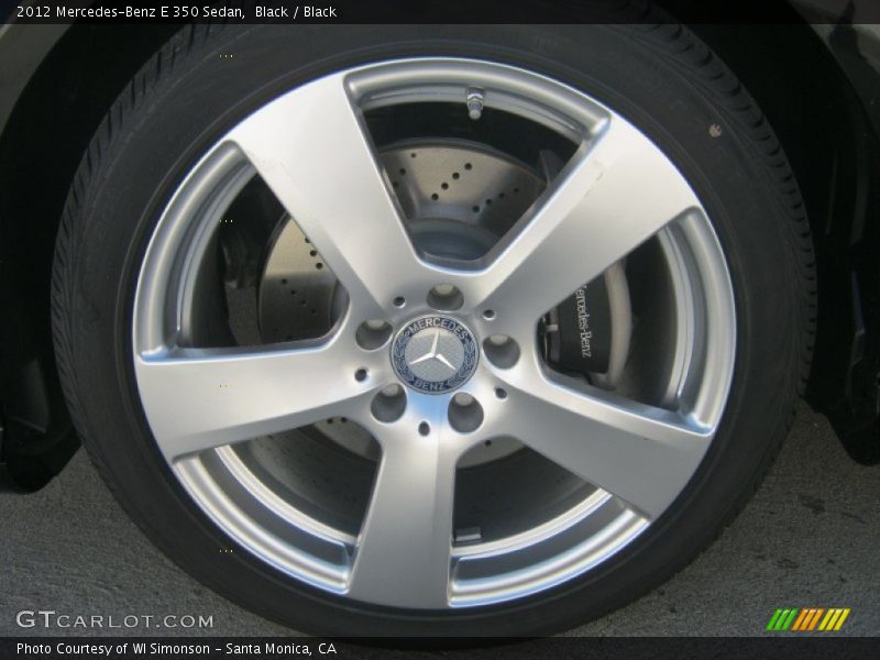 Black / Black 2012 Mercedes-Benz E 350 Sedan