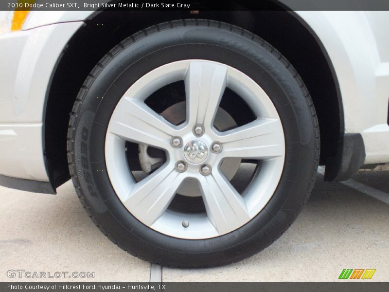 Bright Silver Metallic / Dark Slate Gray 2010 Dodge Caliber SXT