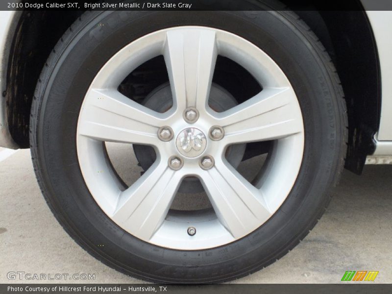 Bright Silver Metallic / Dark Slate Gray 2010 Dodge Caliber SXT