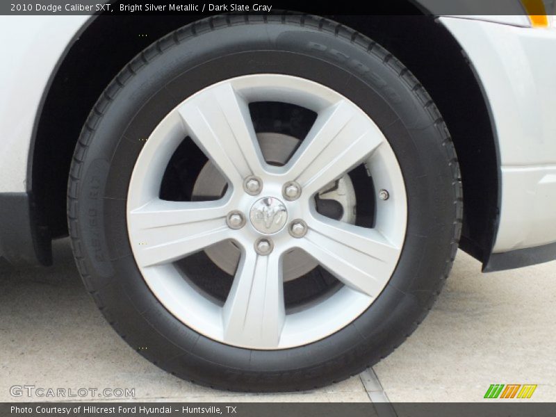 Bright Silver Metallic / Dark Slate Gray 2010 Dodge Caliber SXT