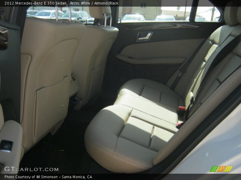 Arctic White / Almond/Black 2012 Mercedes-Benz E 350 Sedan