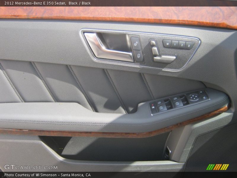 Black / Black 2012 Mercedes-Benz E 350 Sedan