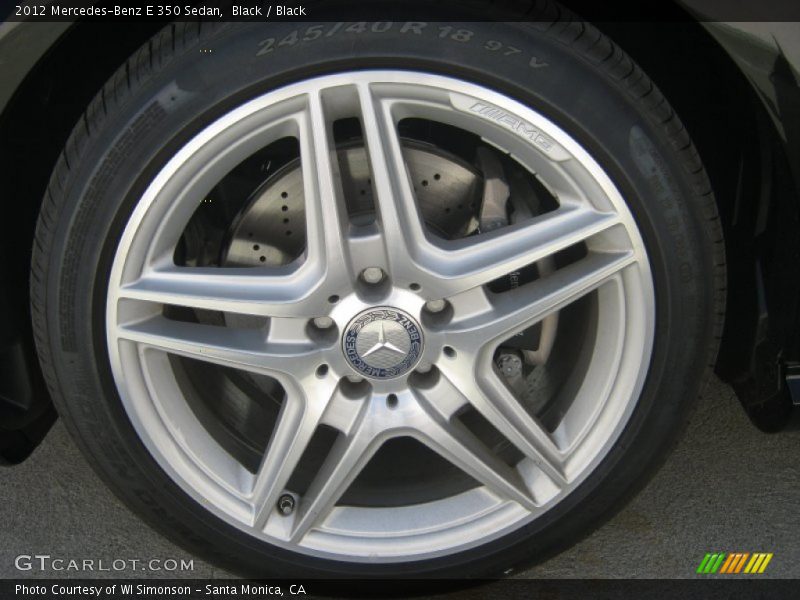 Black / Black 2012 Mercedes-Benz E 350 Sedan