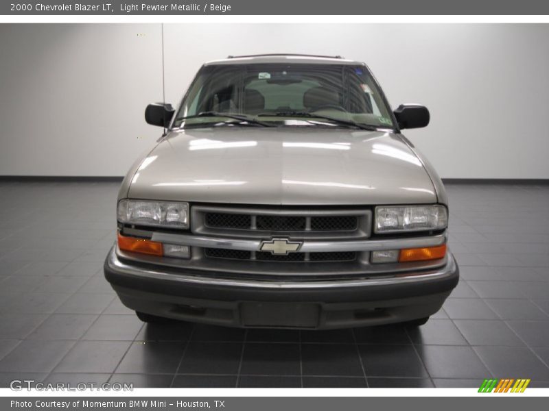 Light Pewter Metallic / Beige 2000 Chevrolet Blazer LT