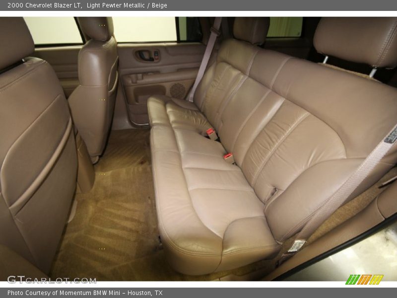 Light Pewter Metallic / Beige 2000 Chevrolet Blazer LT